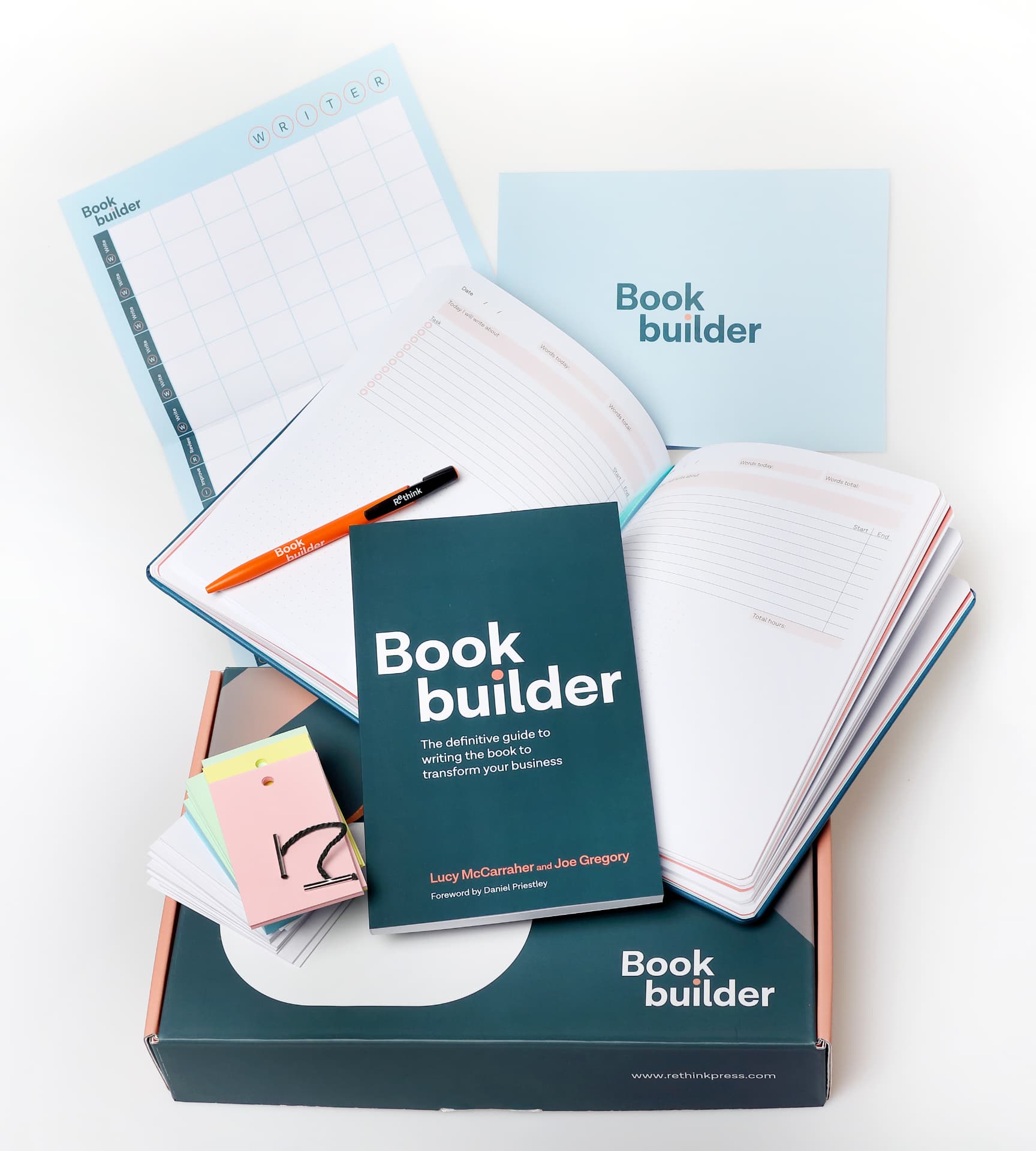 The Book Builder journal and box set